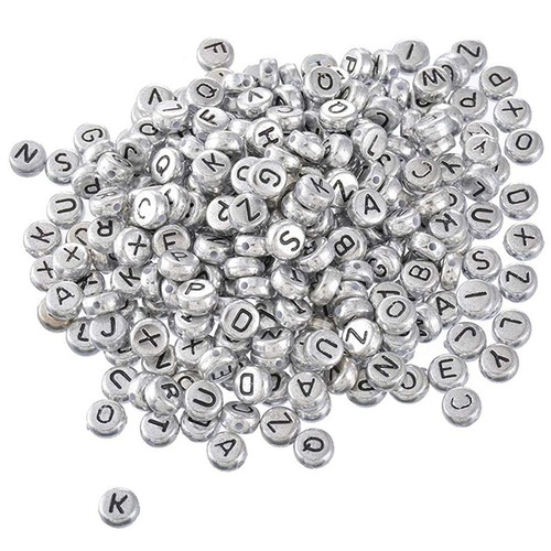 Buchstabenperlen mix rund - buchstabenperlen,