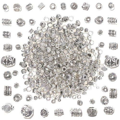 Spacer perlen metall - metall,