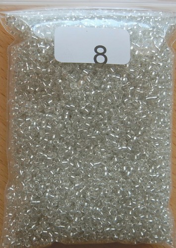 Glasperlen rocailles 40gr - 40gr., *