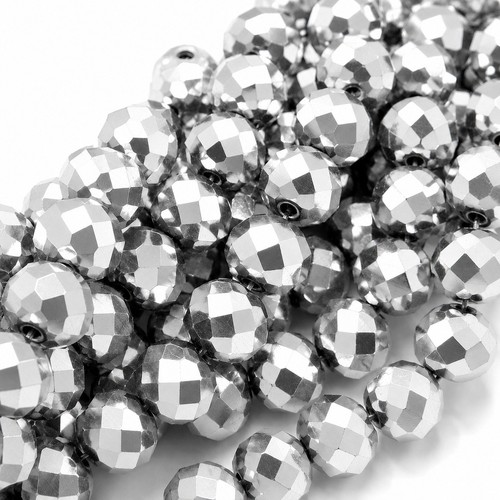 Stk glasperlen rondell 6mm - 85,