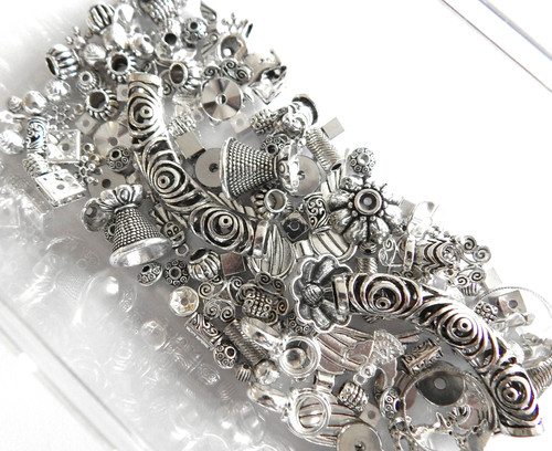 150 metallperlen mix diverse - 150,