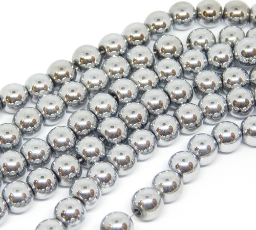 Hematite perlen mm - hematite,