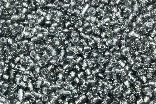 Rocailles mit silbereinzug - mit, Ø