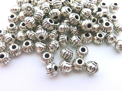 100 spacer 5x4mm rondell - spacer,
