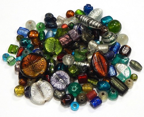 500g glasperlen mix lampwork - glasperlen,