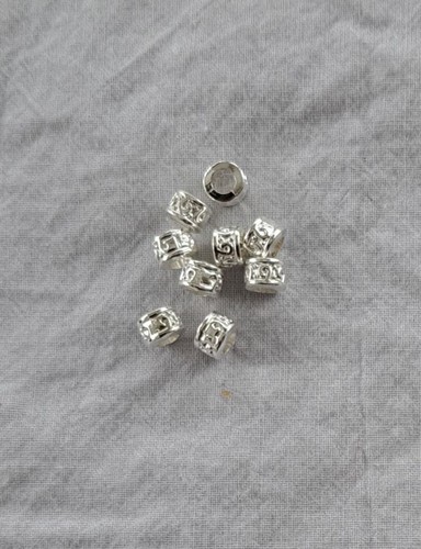 Metallperlen versch arten und - metallperlen, versch.